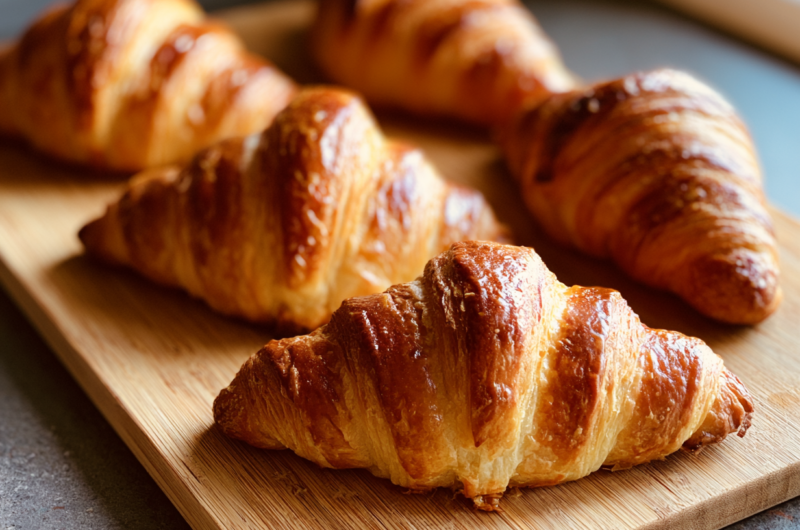 Recette Croissants au Beurre Maison