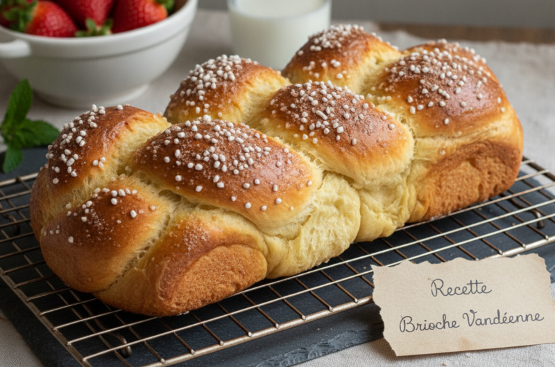 Recette Brioche Vendéenne